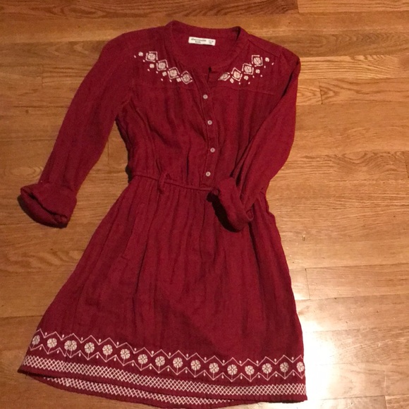 cute red christmas dresses